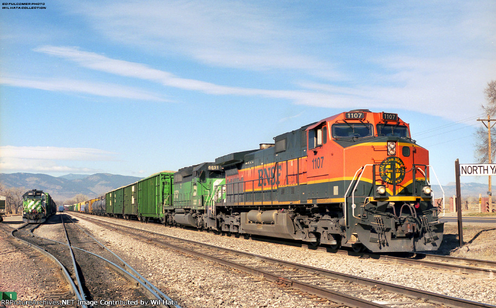 BNSF C44-9W 1107